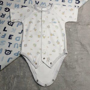 ❄️ 6-12m | Kushies | Button Up Bodysuit/Onesie